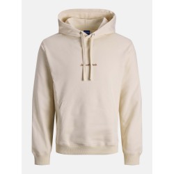 Мъжки суичър Jack and Jones Norrebro Hoodie Mens - Antique White мъжки,суичър,мъжки,горнища,с,качулка,jack,and,jones,norrebro,hoodie,mens,antique,white