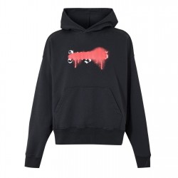 Суичър PALM ANGELS Palm Angels Hoody Sn99 - Black Red суичър,мъжки,ежедневни,облекла,мъжки,горнища,с,качулка,palm,angels,palm,angels,hoody,sn99,black,red