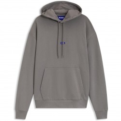 суичър,мъжки,ежедневни,облекла,мъжки,горнища,с,качулка,hugo,mens,hugo,long,sleeve,hoodie,with,logo,detail,nalonso,grey,055