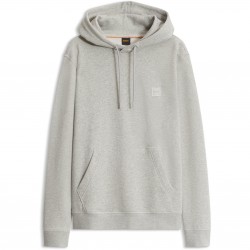 Суичър Boss Mens BOSS ORANGE Wetalk Premium Hoodie - Comfort and Style - Open Grey 086 суичър,мъжки,ежедневни,облекла,мъжки,горнища,с,качулка,boss,mens,boss,orange,wetalk,premium,hoodie,comfort,and,style,open,grey,086