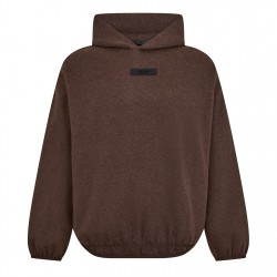 суичър,мъжки,ежедневни,облекла,мъжки,горнища,с,качулка,fear,of,god,essentials,logo,tab,cotton,hoodie,heather,wood