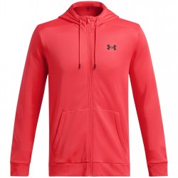 Суичър Under Armour Armour Fleece® Full-Zip Hoodie Men's - Red суичър,облекла,на,разпродажба,разпродажба,under,armour,мъжки,горнища,с,качулка,under,armour,armour,armour,fleece®,full,zip,hoodie,men's,red