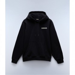 суичър,мъжки,ежедневни,облекла,мъжки,горнища,с,качулка,napapijri,men's,linth,hoodie,black,041