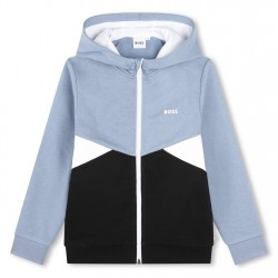 юношески,суичър,детски,облекла,boss,zip,hoodie,juniors,black,09b