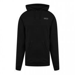 суичър,мъжки,ежедневни,облекла,barbour,international,small,logo,hoodie,black,blk,bk71
