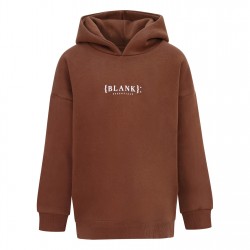 суичър,детски,горнища,с,качулка,детски,облекла,blank,essentials,essentials,kids,core,puff,hoodie,chocolate
