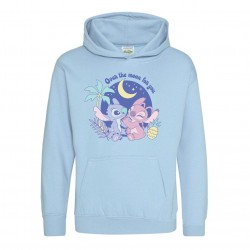 юношески,суичър,детски,горнища,с,качулка,детски,3/4,панталони,awd,disney,printed,junior,valentines,day,hoodie,over,the,moon,for,you