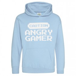 Юношески суичър AWD Juniors Retro Gaming Printed Hoodie - Angry Gamer юношески,суичър,детски,горнища,с,качулка,детски,3/4,панталони,awd,juniors,retro,gaming,printed,hoodie,angry,gamer