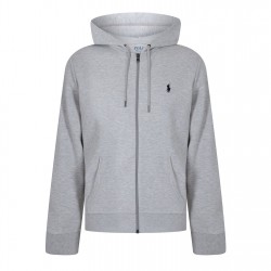 суичър,мъжки,ежедневни,облекла,мъжки,горнища,с,качулка,polo,ralph,lauren,men's,full,zip,tech,hoodie,heather,grey