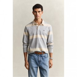 мъжки,тениски,gant,gant,striped,rugger,sn62,grey,melange,93