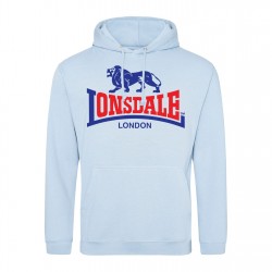 Lonsdale Logo Hood 00 - Sky Blue 2 разпродажба,lonsdale,мъжки,горнища,с,качулка,дамски,горнища,с,качулка,lonsdale,logo,hood,00,sky,blue,2