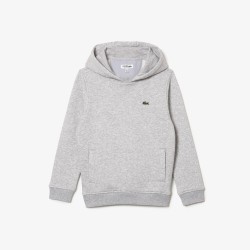 Суичър Lacoste Boys Logo Over-the-head Hoodie - Grey CCA 09 суичър,lacoste,boys,logo,over,the,head,hoodie,grey,cca,09