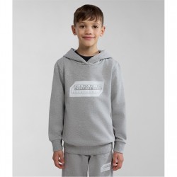 детски,суичър,детски,3/4,панталони,napapijri,unisex,kids,kitik,logo,hoodie,grey,160