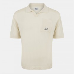 блуза,с,яка,облекла,на,разпродажба,мъжки,тениски,cp,company,knit,polo,shirt,gauze,white,103