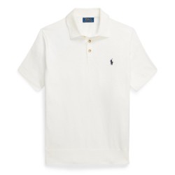 риза,с,къс,ръкав,мъжки,тениски,polo,ralph,lauren,men,s,knitted,short,sleeve,shirt,deckwash,white
