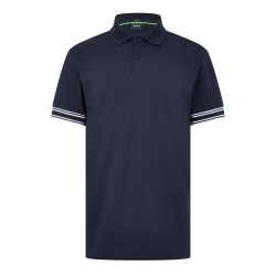 блуза,с,яка,мъжки,тениски,boss,men,s,hbg,zone,sleek,button,up,polo,shirt,dark,blue