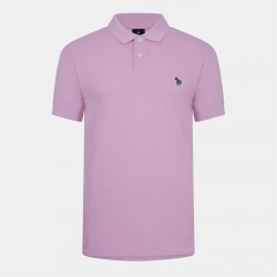 блуза,с,яка,мъжки,тениски,ps,paul,smith,men's,regular,fit,zebra,polo,shirt,pink,20