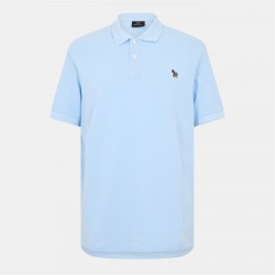 блуза,с,яка,облекла,на,разпродажба,мъжки,тениски,ps,paul,smith,men's,regular,fit,zebra,polo,shirt,blue,41e