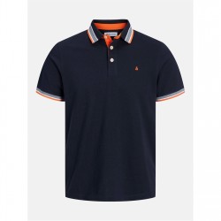 Jack and Jones Jack + Paulos Polo S Sn63 - Black Navy мъжки,блузи,с,яка,мъжки,горнища,размер+,мъжки,облекла,размер,jack,and,jones,jack,+,paulos,polo,s,sn63,black,navy