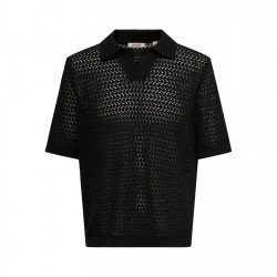 блуза,с,яка,мъжки,блузи,с,яка,only,and,sons,men's,short,sleeve,polo,shirt,black