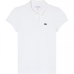Lacoste Lacoste Petite Polo Jn62 - White W8L детски,3/4,панталони,lacoste,lacoste,petite,polo,jn62,white,w8l