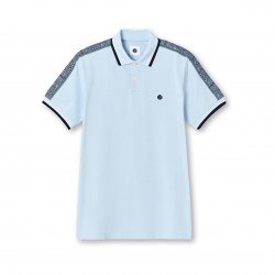 pretty,green,men,s,eclipse,tape,short,sleeve,polo,shirt,lt,blue