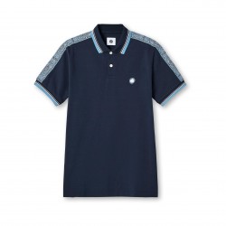 pretty,green,men,s,eclipse,tape,short,sleeve,polo,shirt,navy
