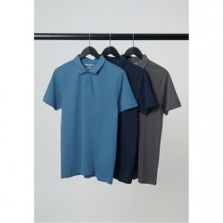 блуза,с,яка,threadbare,men's,short,sleeve,polo,shirt,multi