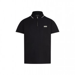 блуза,с,яка,облекла,на,разпродажба,мъжки,тениски,mallet,men's,breathable,soft,touch,short,sleeve,polo,shirt,black,organic