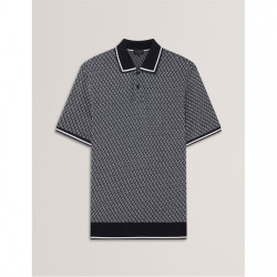 облекла,на,разпродажба,мъжки,тениски,ted,baker,ted,texture,polo,sn00,navy