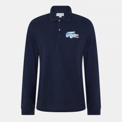 облекла,на,разпродажба,мъжки,тениски,lacoste,ss,polo,sn99,navy,blue