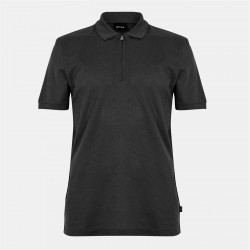 блуза,с,яка,облекла,на,разпродажба,мъжки,тениски,boss,mens,boss,black,paras,short,sleeve,modern,polo,shirt,black,001