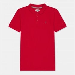 дрехи,за,училище,детски,блузи,с,яка,детски,3/4,панталони,farah,bugsworth,polo,jn99,red