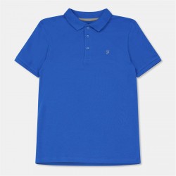 дрехи,за,училище,детски,блузи,с,яка,детски,3/4,панталони,farah,bugsworth,polo,jn99,blue