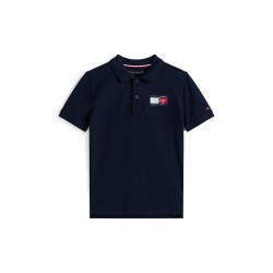 блуза,с,яка,tommy,hilfiger,kids,short,sleeve,polo,shirt,night,navy,c1g