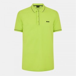 Boss Boss Paule Sn99 - Bright Green облекла,на,разпродажба,мъжки,тениски,boss,boss,paule,sn99,bright,green