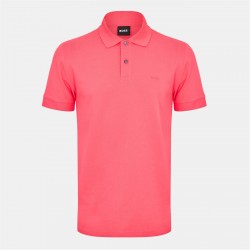 блуза,с,яка,облекла,на,разпродажба,мъжки,тениски,boss,men's,firenze,short,sleeve,polo,shirt,dark,pink