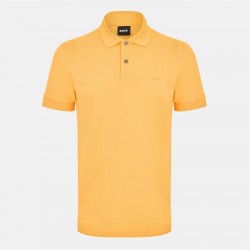 блуза,с,яка,облекла,на,разпродажба,мъжки,тениски,boss,men's,firenze,short,sleeve,polo,shirt,medium,orange