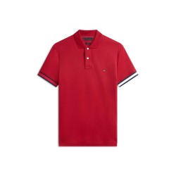 блуза,с,яка,мъжки,тениски,tommy,hilfiger,men,s,short,sleeve,polo,shirt,regatta,red