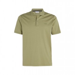 облекла,на,разпродажба,мъжки,тениски,calvin,klein,smooth,cotton,slim,polo,delta,green