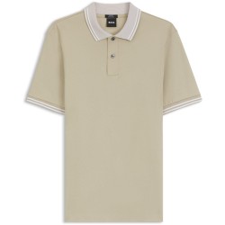 блуза,с,яка,мъжки,тениски,boss,men,s,short,sleeve,polo,shirt,beige,286