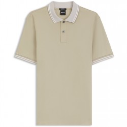 блуза,с,яка,облекла,на,разпродажба,мъжки,тениски,boss,men's,short,sleeve,polo,shirt,beige,286