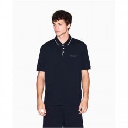 блуза,с,яка,мъжки,тениски,armani,exchange,polo,shirt,deep,navy