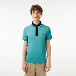 облекла,на,разпродажба,мъжки,тениски,lacoste,contrast,neck,smart,paris,polo,ocelle