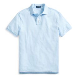 риза,с,къс,ръкав,мъжки,тениски,polo,ralph,lauren,men,s,custom,slim,short,sleeve,shirt,office,blue