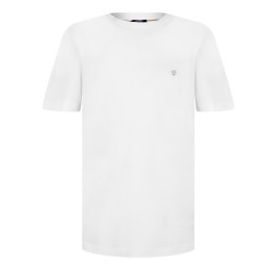 тениска,мъжки,тениски,boss,mens,boss,black,taut,minimalist,design,t,shirt,with,logo,detail,white,100