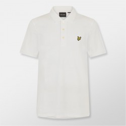 блуза,с,яка,мъжки,тениски,lyle,and,scott,basic,short,sleeve,polo,shirt,white,626