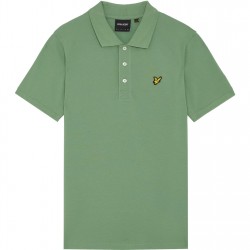 блуза,с,яка,облекла,на,разпродажба,мъжки,тениски,lyle,and,scott,basic,short,sleeve,polo,shirt,smoke,green