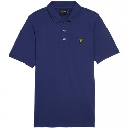 блуза,с,яка,облекла,на,разпродажба,мъжки,тениски,lyle,and,scott,basic,short,sleeve,polo,shirt,deep,indigo