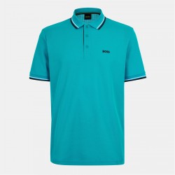 блуза,с,яка,облекла,на,разпродажба,мъжки,тениски,boss,men's,paddy,short,sleeve,polo,shirt,open,green